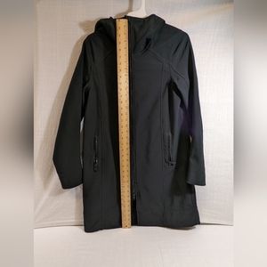 Lululemon black long hoodie jacket pre-owned